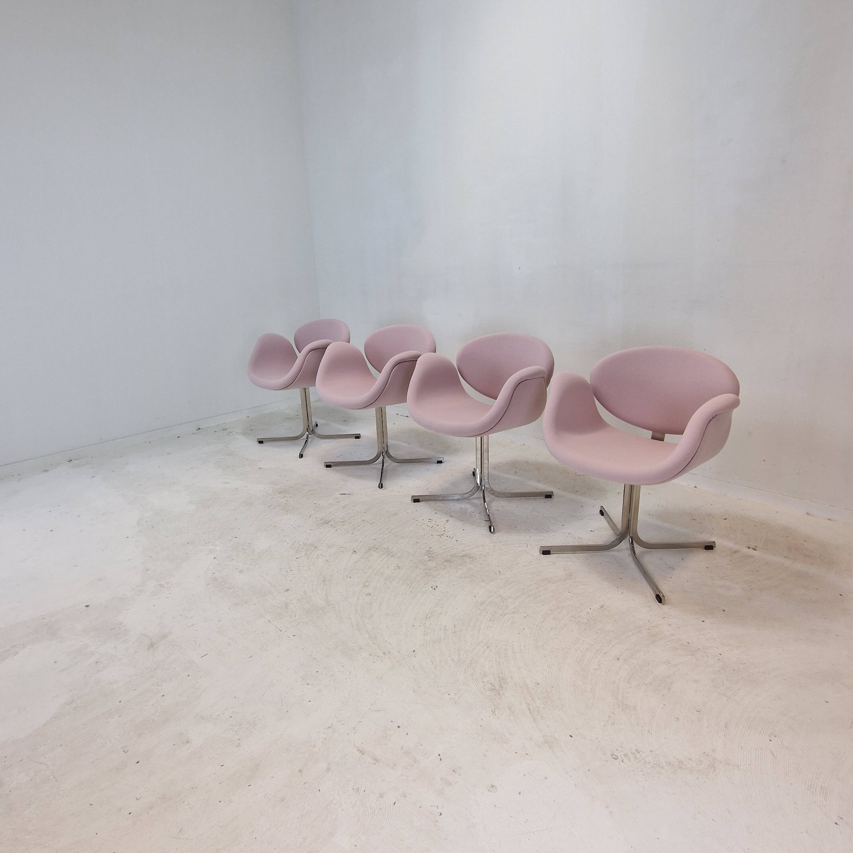 Set of 4 Little Tulip Armchairs by Pierre Paulin for Artifort