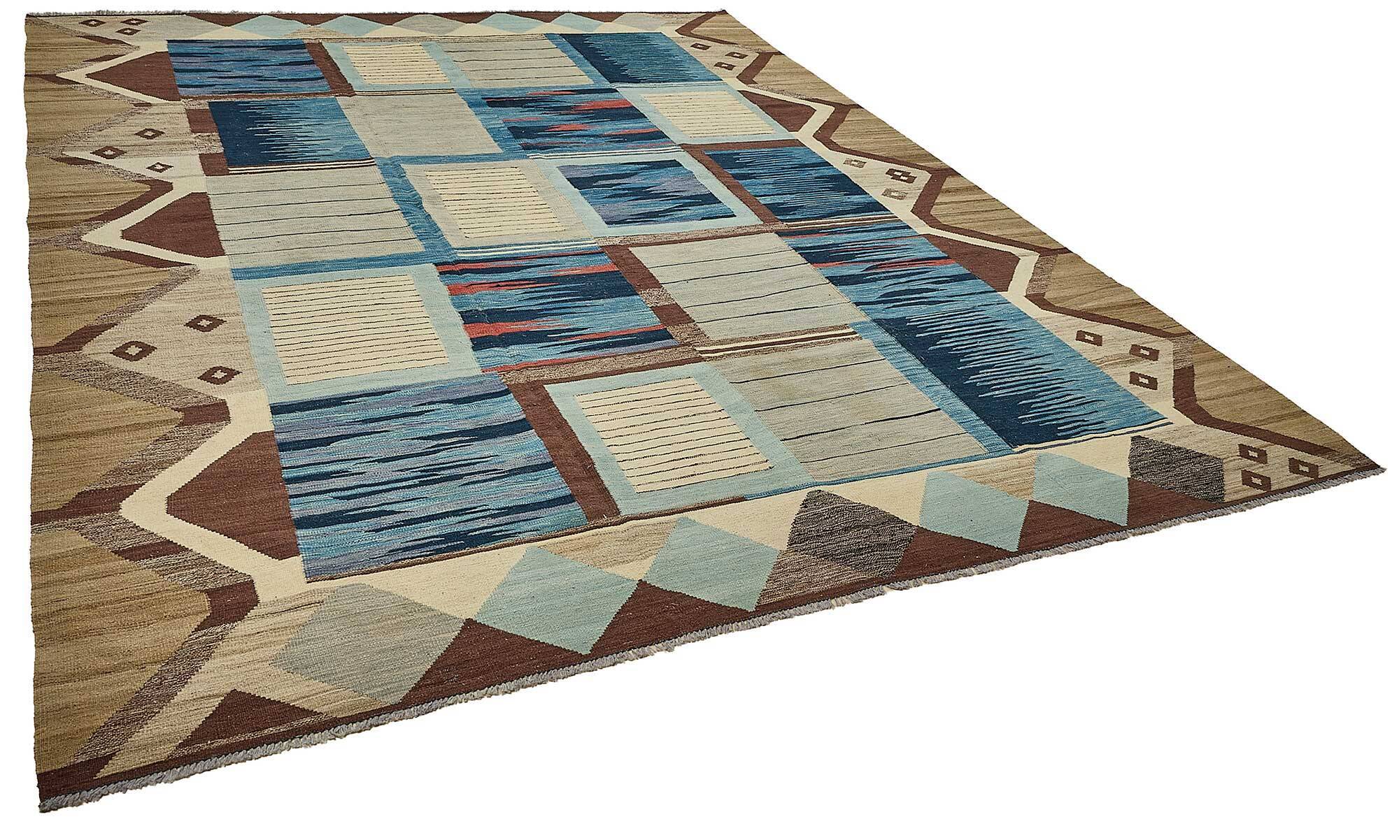 Contemporary Tribal Decorative Kilim 307 cm x 390 cm