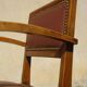 Sièges art déco assortis: 1 fauteuil bridge et 2 chaises