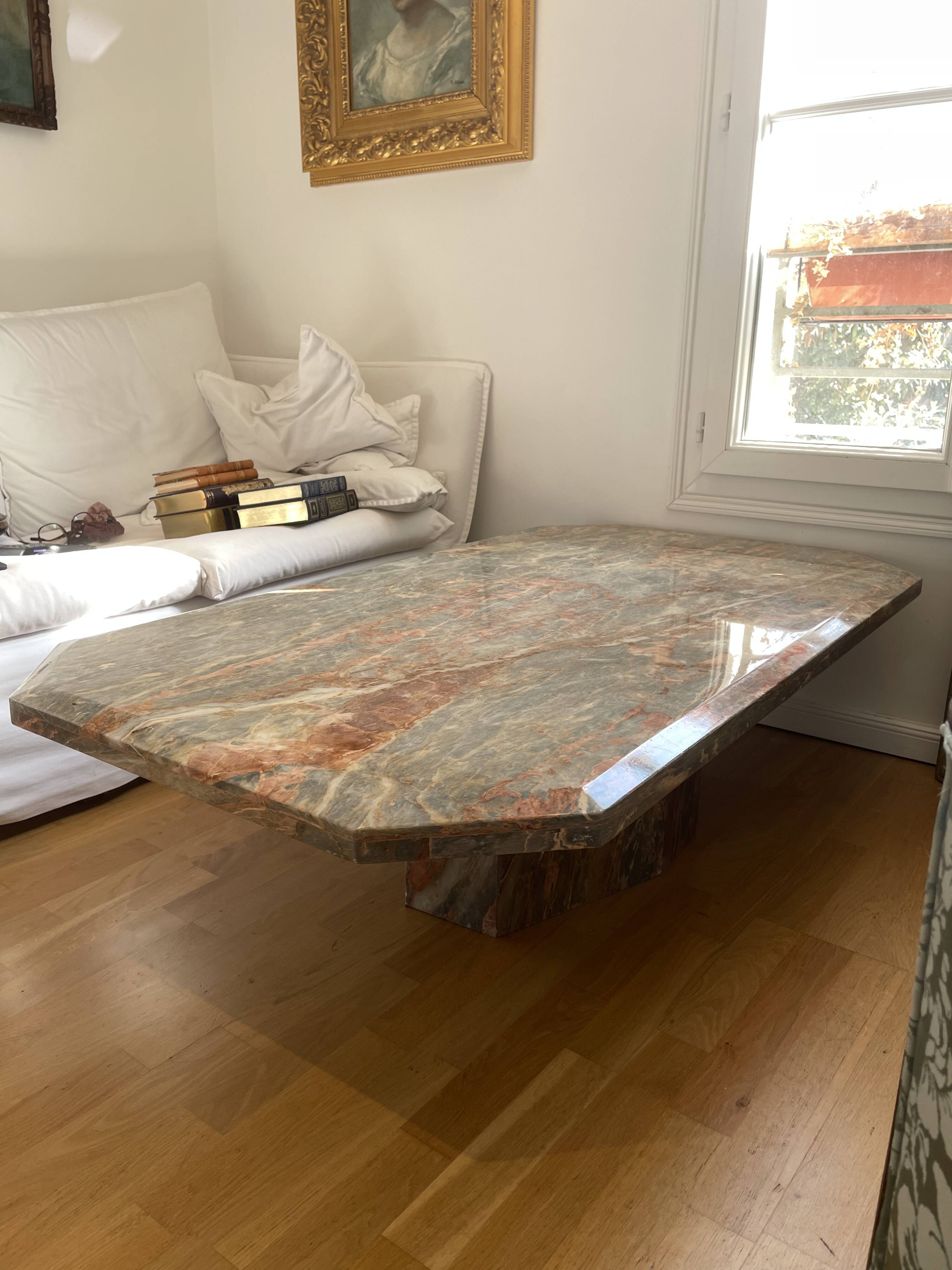 Solid Marble Coffee Table
