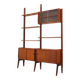 Teak modular shelving unit, Norwegian design, 1960s, manufactured by Blindh