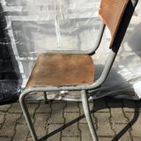 Old 70s school chair