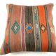 Vintage Turkish kilim cushion cover 55x55cm