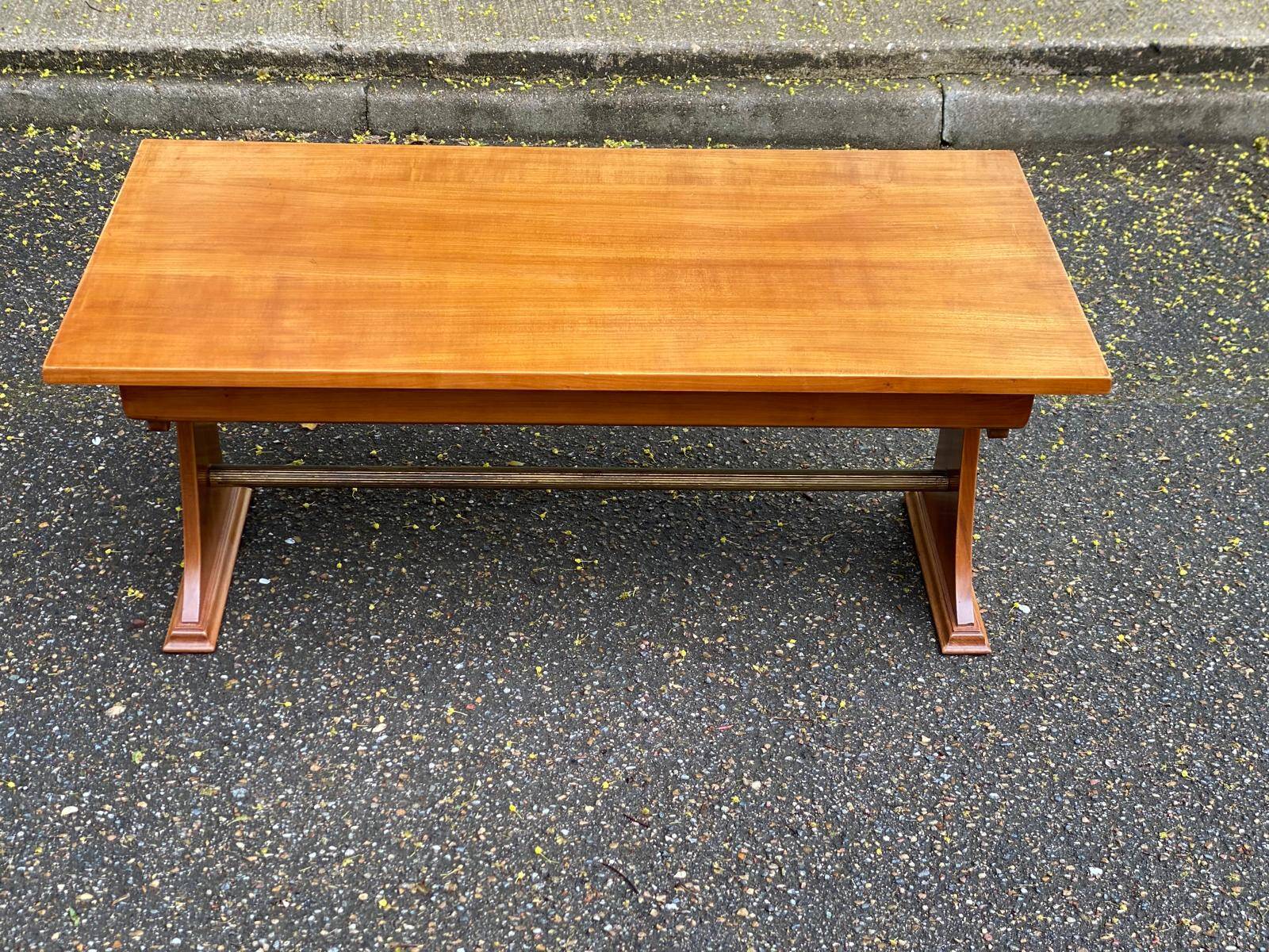 Rectangular Louis XV coffee table in wood