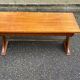 Table basse rectangulaire Louis XV en bois