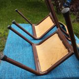 Duo chairs of school children