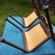 Duo chaises écoliers
