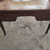Louis Philippe flat desk in walnut