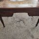 Louis Philippe flat desk in walnut
