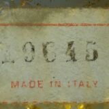 BAROVIER and TOSO coordinated bullicante cup with label