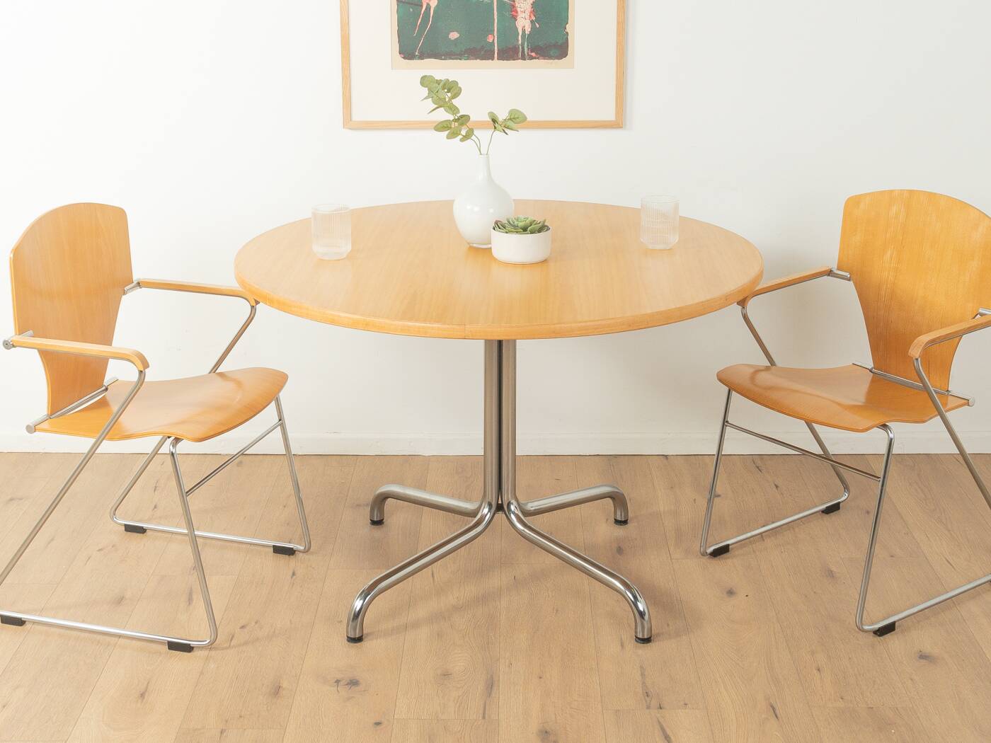 Table à manger classique de Thonet des années 1960
