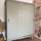 Wardrobe with sliding doors from the 60s