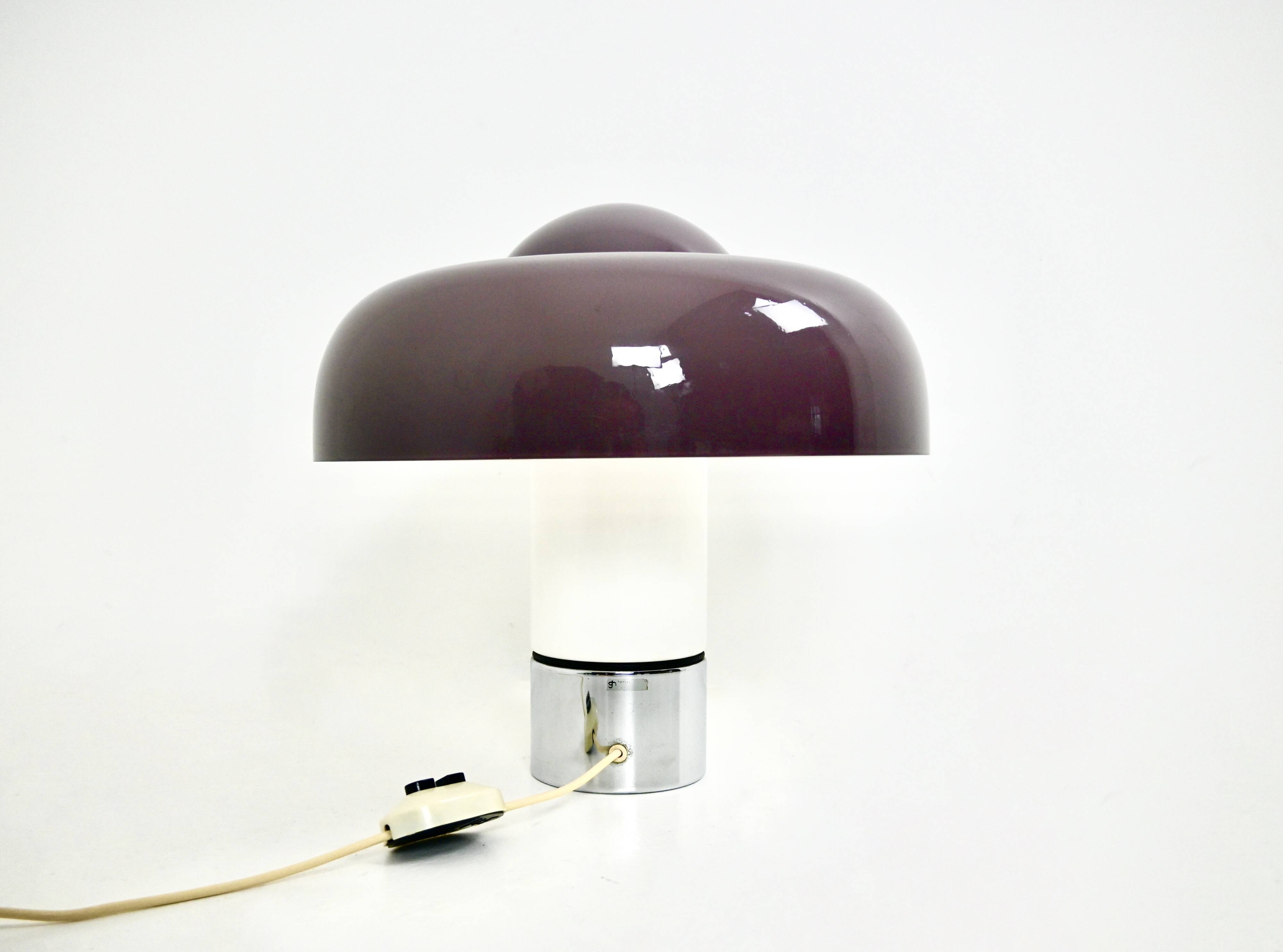 Lampe Brumbury par Luigi Massoni pour Harvey Guzzini, 1970s
