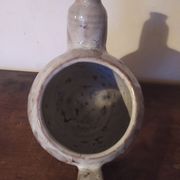 Ceramic pitcher jug signed Marie Montmarault