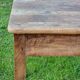 Antique farmers table French kitchen table walnut