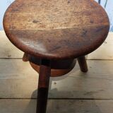 Wooden screw stool