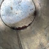 Set of 2 old weathered metal boxes