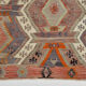 153x412Cm Soft Handmade Wool Vintage Kilim Rug,