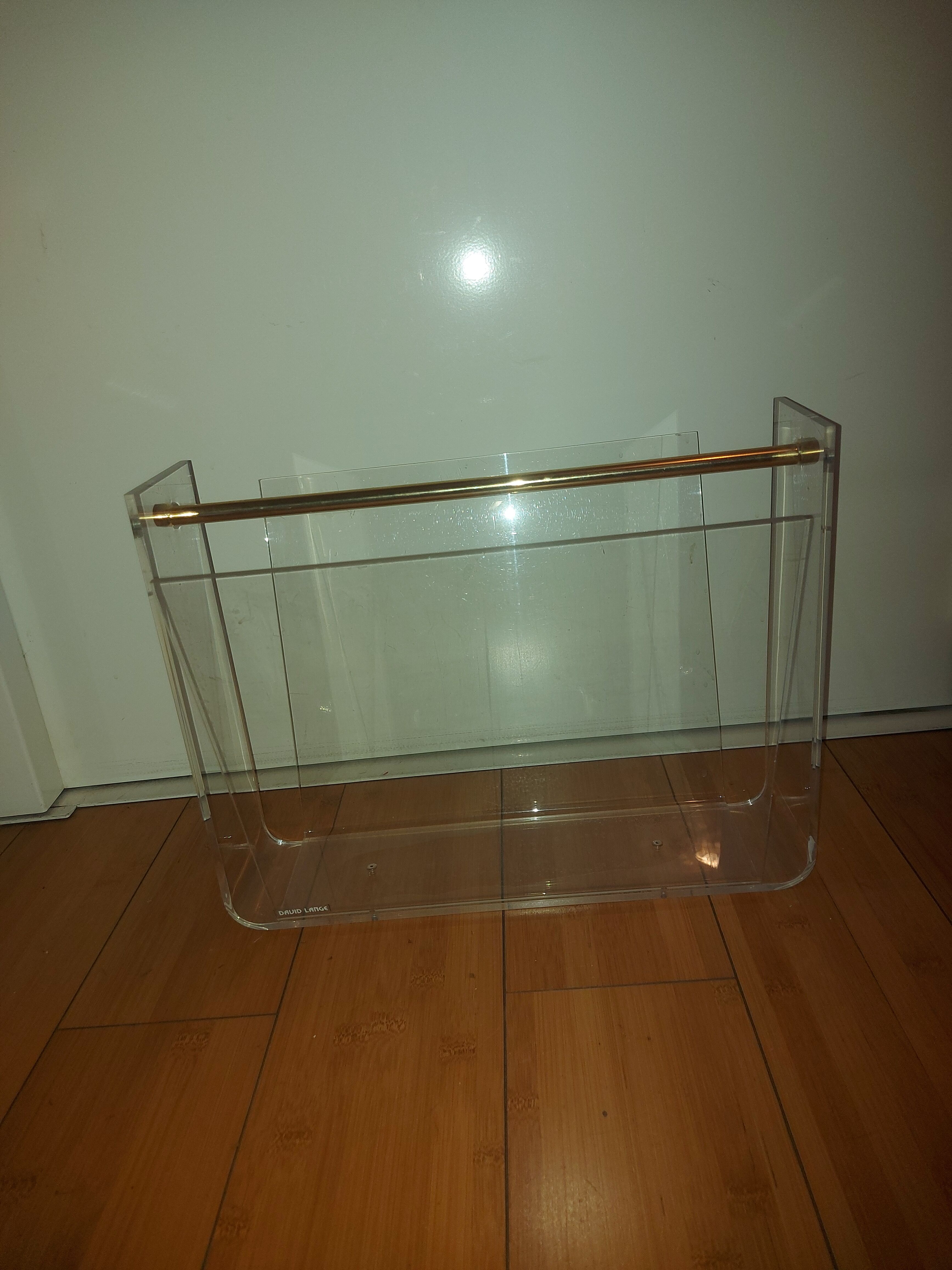 Design review door in plexi , David Lange