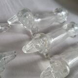 12 Dachshund knife holders in Plexiglass