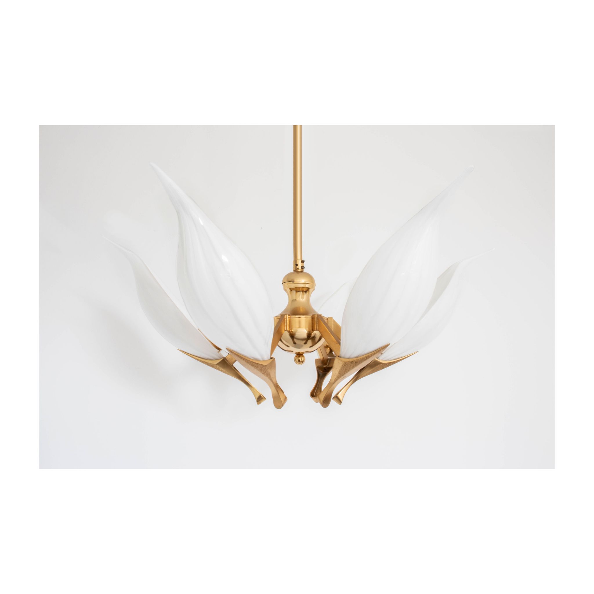 Lustre de Franco Luce en verre de Murano
