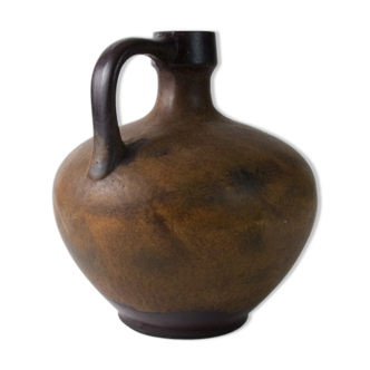 Brown pitcher of the 1960s Ruscha Keramik