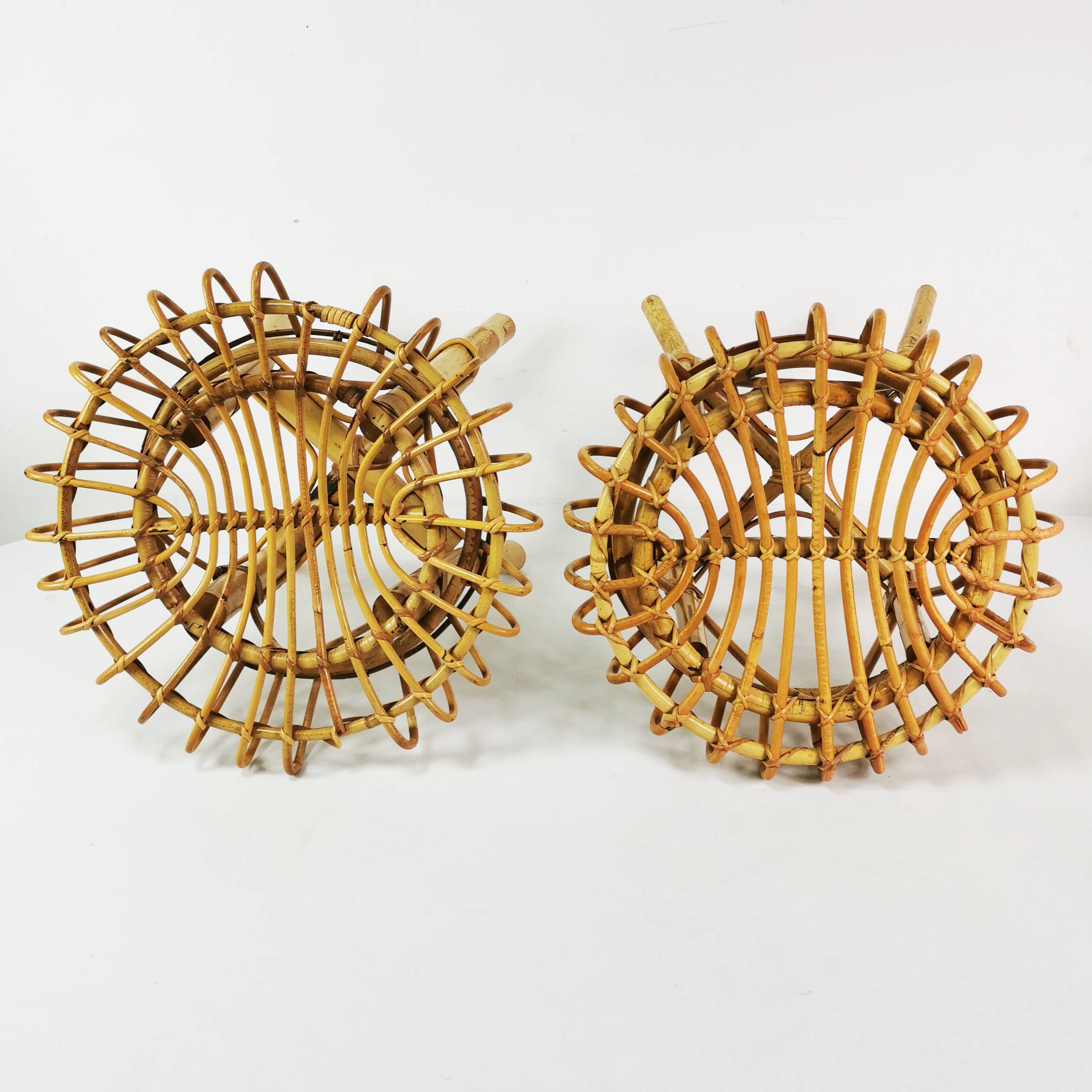 Para puf- taboretów Boho,