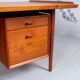 Danish mid-century desk model 207 in teak by Arne Vodder for Sibast, 1960s.