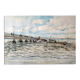 André Duculty (1912-1990) Watercolor on paper "Cap Ferret (Gironde)" Signed lower right and dated