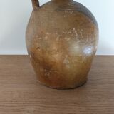 Pitcher in flamed glazed sandstone