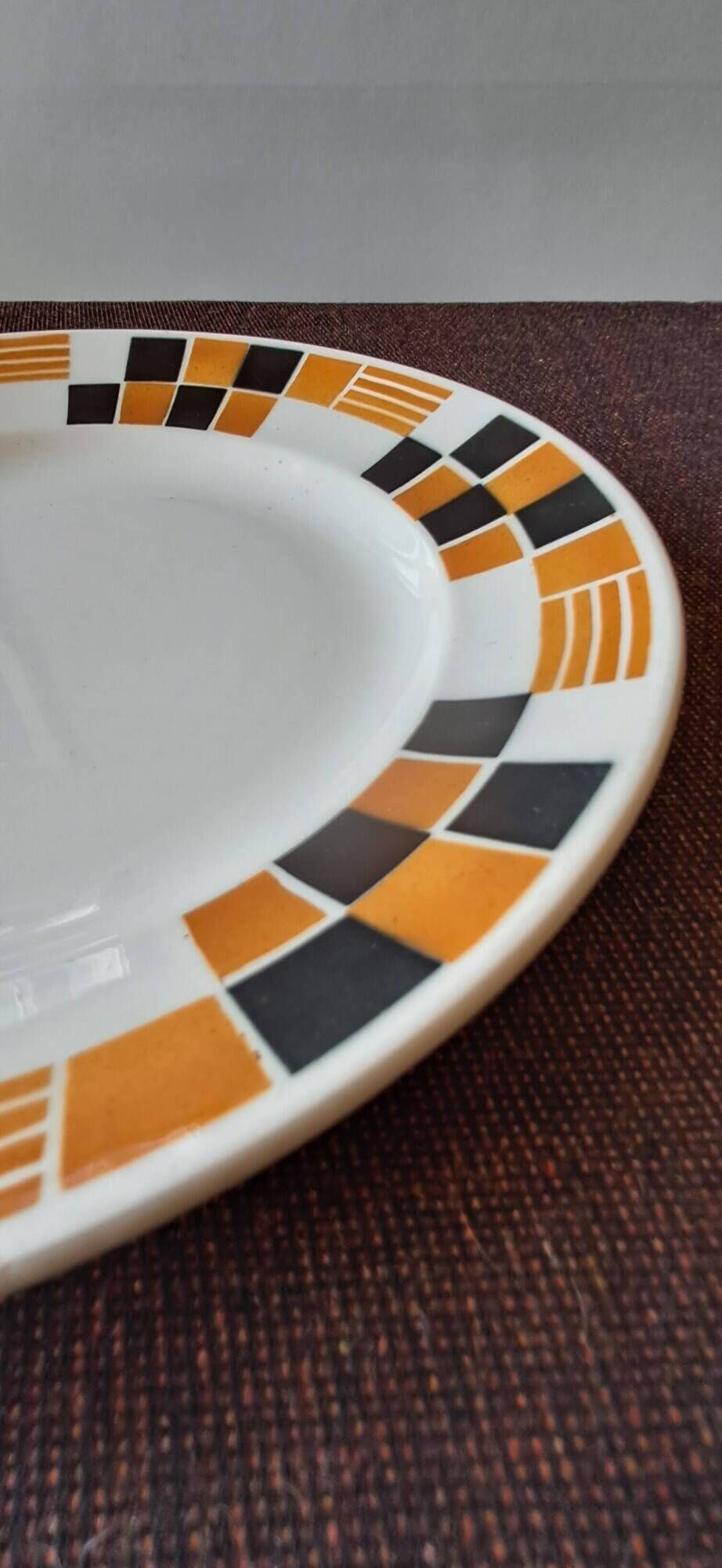 Art Deco plate Badonviller