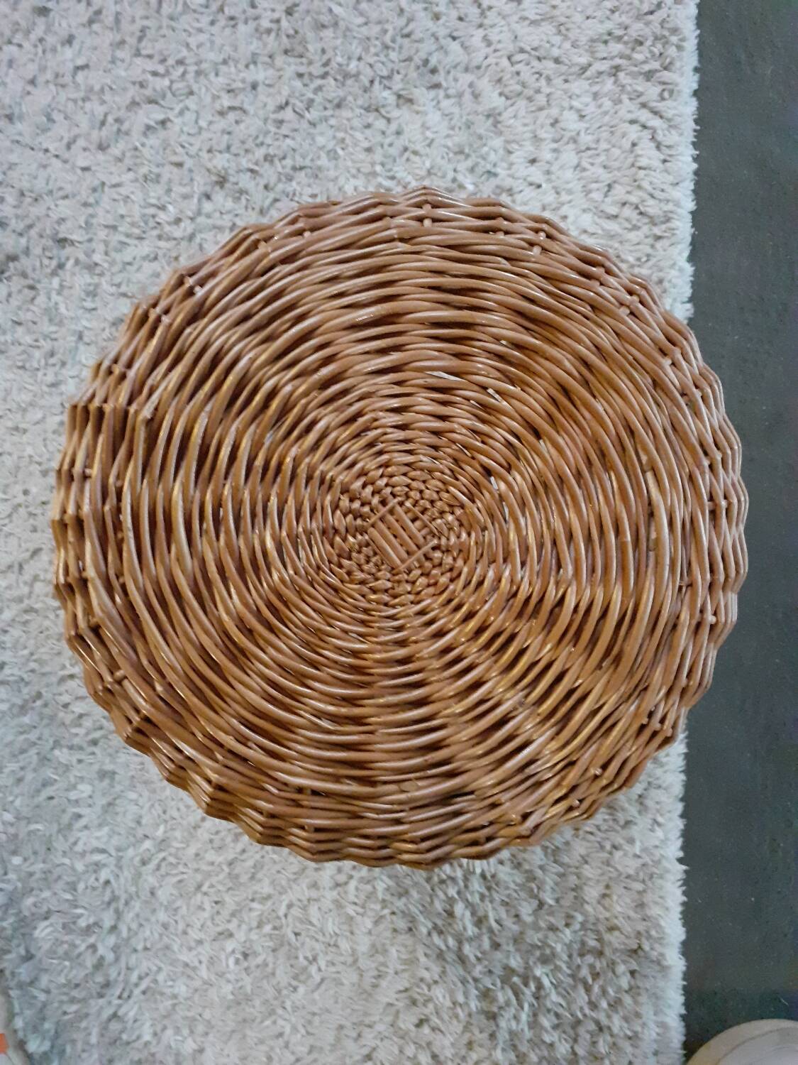 Wicker stool