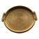 Spiral rattan vintage plateau – Large model 41 cm