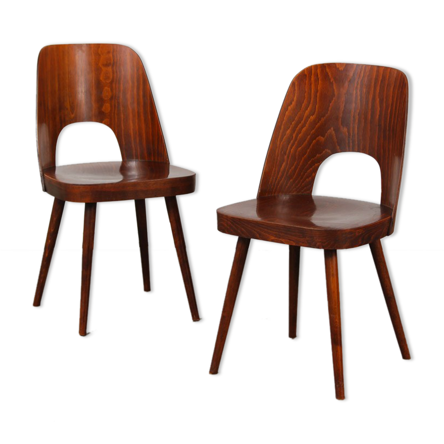 Paire de chaises par Oswald Haerdtl pour Ton, 1960