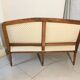 Two-seater sofa from the Louis XVI period, completely reupholstered