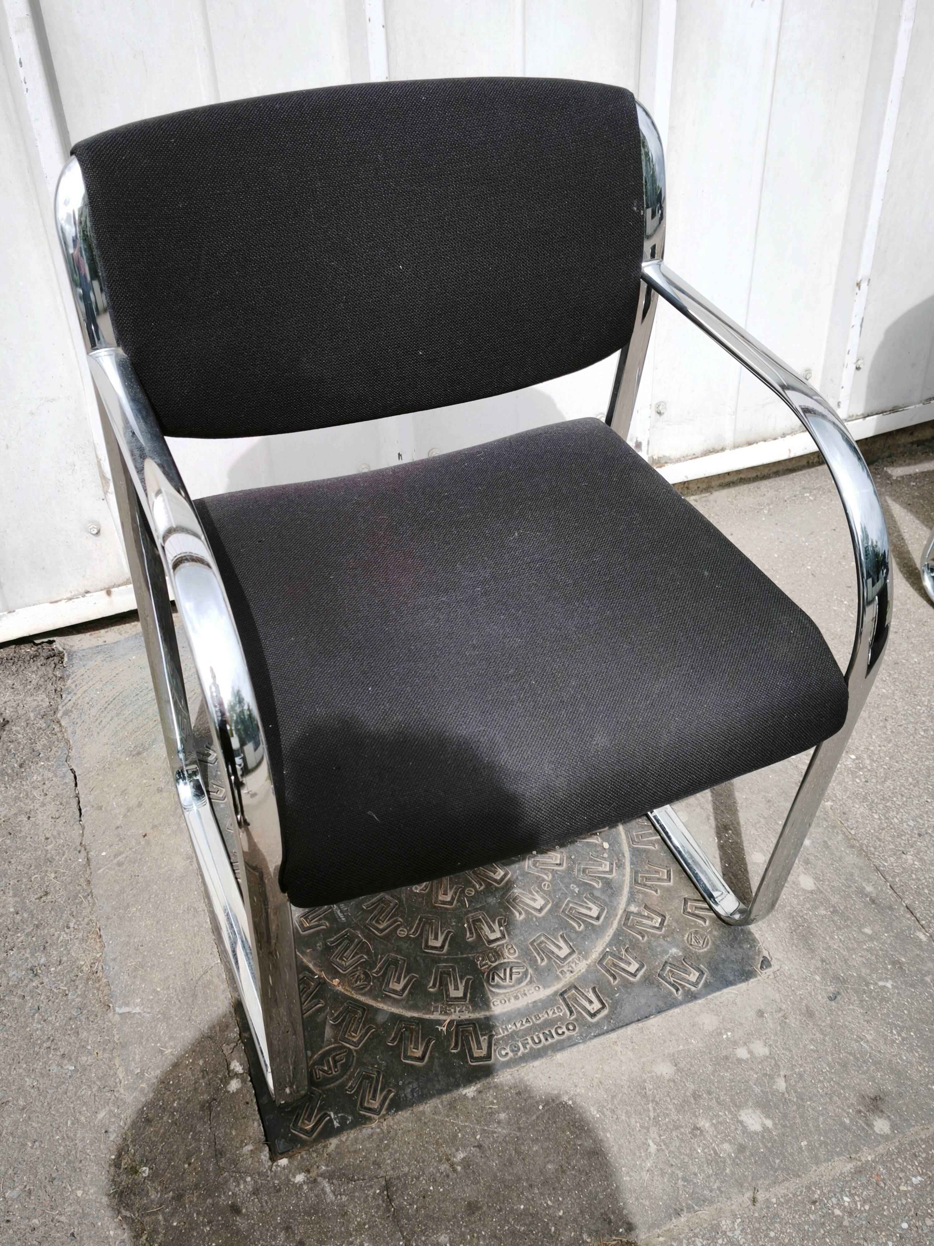 Suite de 4 fauteuils vintage Strafor