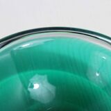 Green Murano glass ashtray