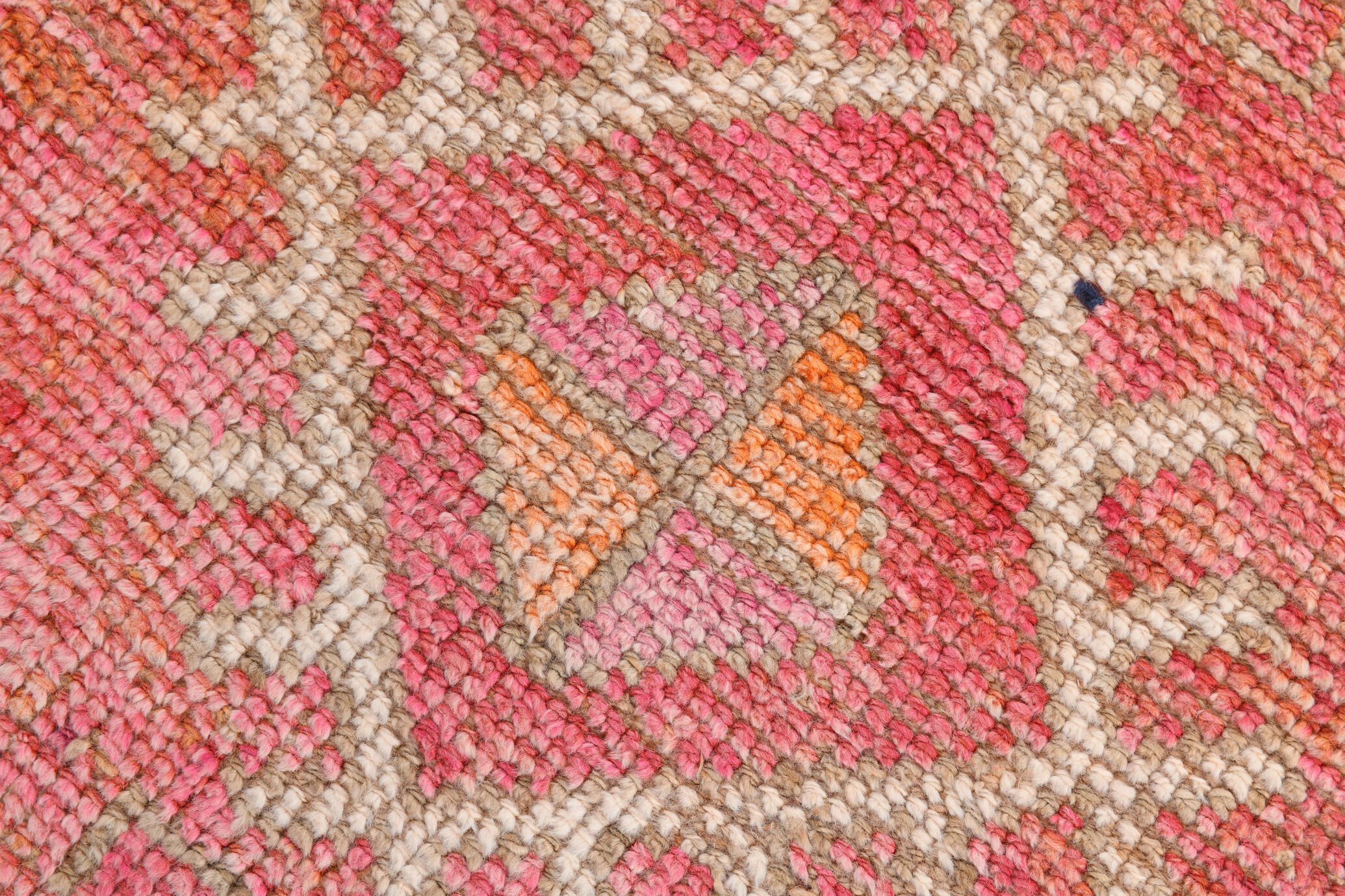 3x9 Shades Of Red Turkish Runner Rug, 83x290Cm