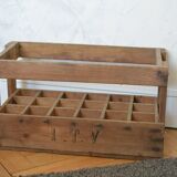 Wooden bottle holder