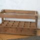 Wooden bottle holder