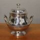 Silver metal coffee set - christofle - gallia collection