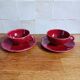 Lot de 8 tasses à café Longchamp multicolore