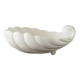 Grande coupe en céramique forme coquillage Art déco milieu 20e siècle
