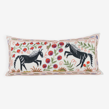 Housse de coussin turque Suzani