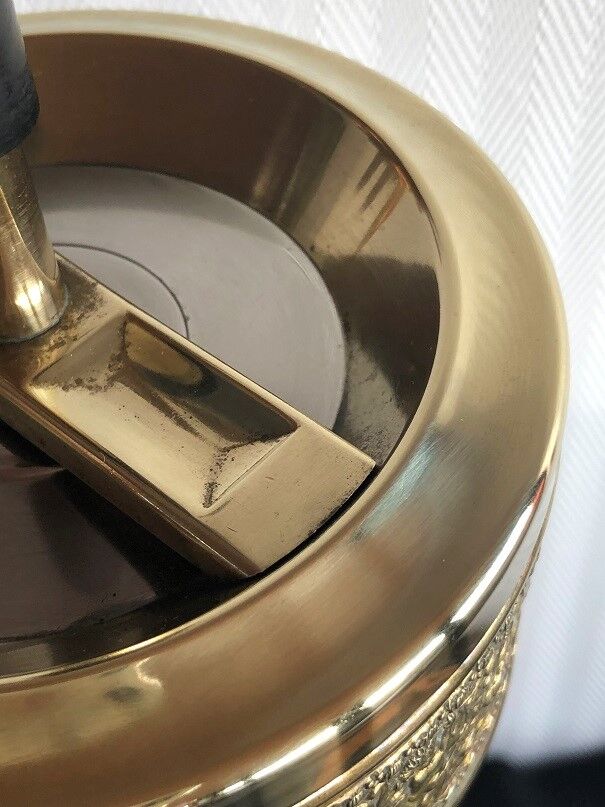 Ashtray Swing Star - Roulette Ashtray Schleuderascher - Germany 50 60