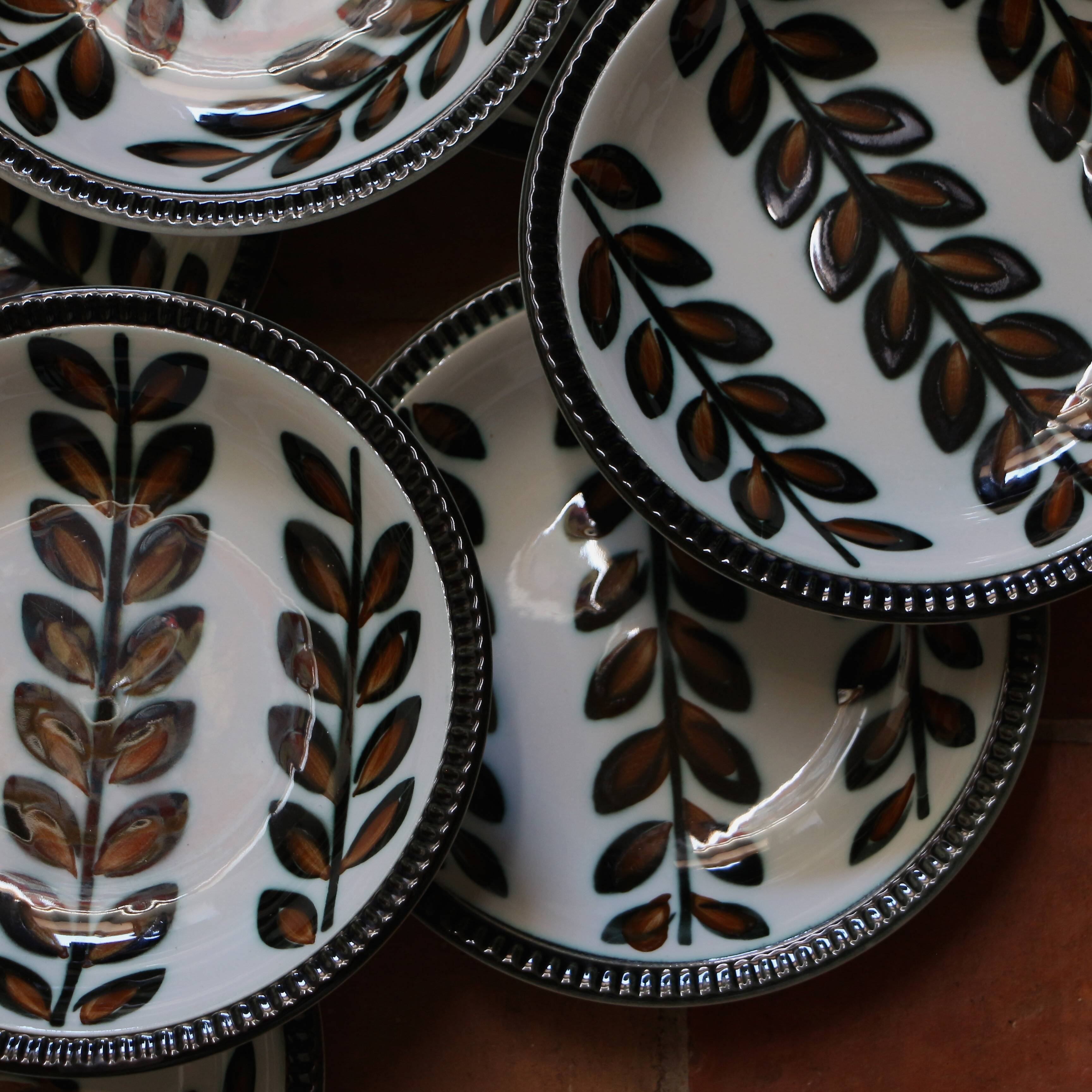 Hollow plates Boch Rambouillet