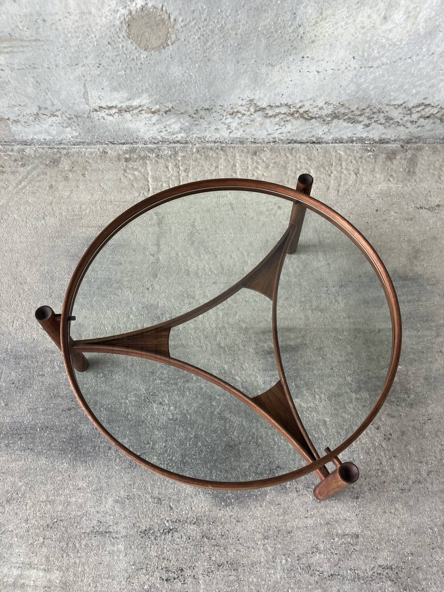 Table basse modèle 775 de Gianfranco Frattini, Cassina, Italie, 1964