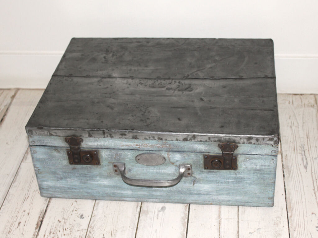 Valise en bois mallette de métier