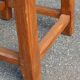 Tabouret paillé en chêne