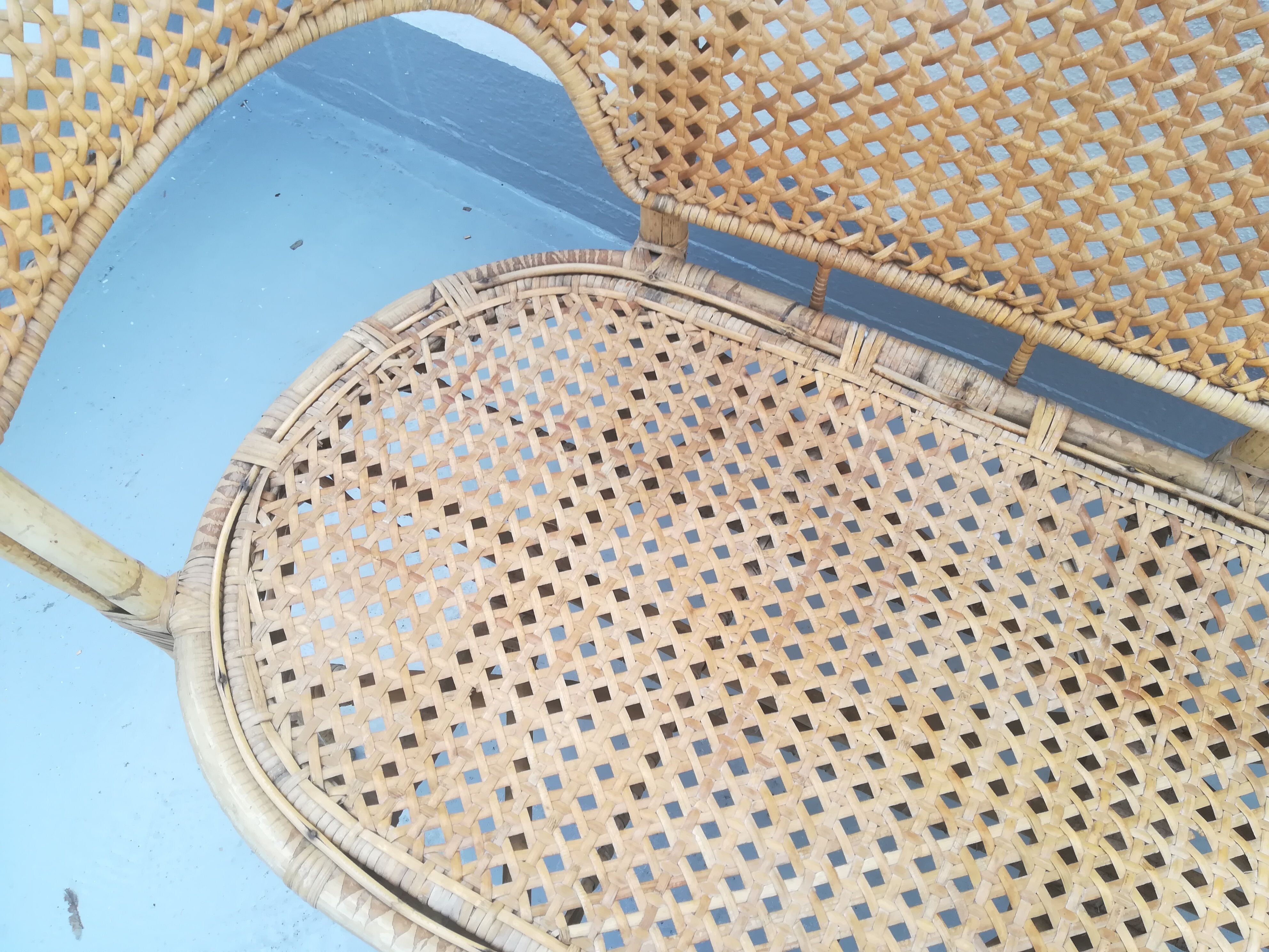 Seat rattan/caning